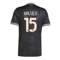 Stroje piłkarskie Juventus Pierre Kalulu #15 Koszulka Trzeciej 2025-26 Krótki Rękaw